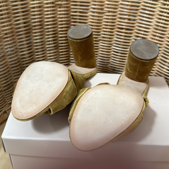 Loeffler Randall Coco Knot Mules in Marigold. Size 7. NIB. - Picture 5 of 6